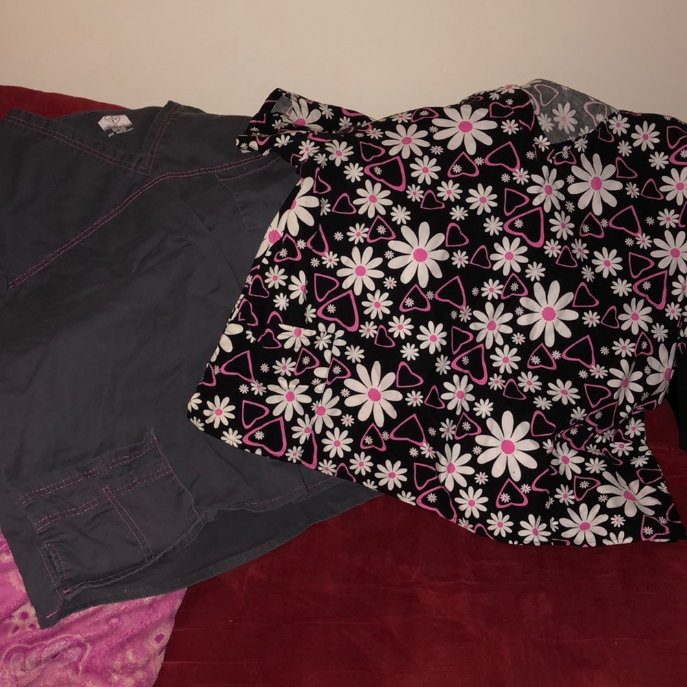 Scrub tops
